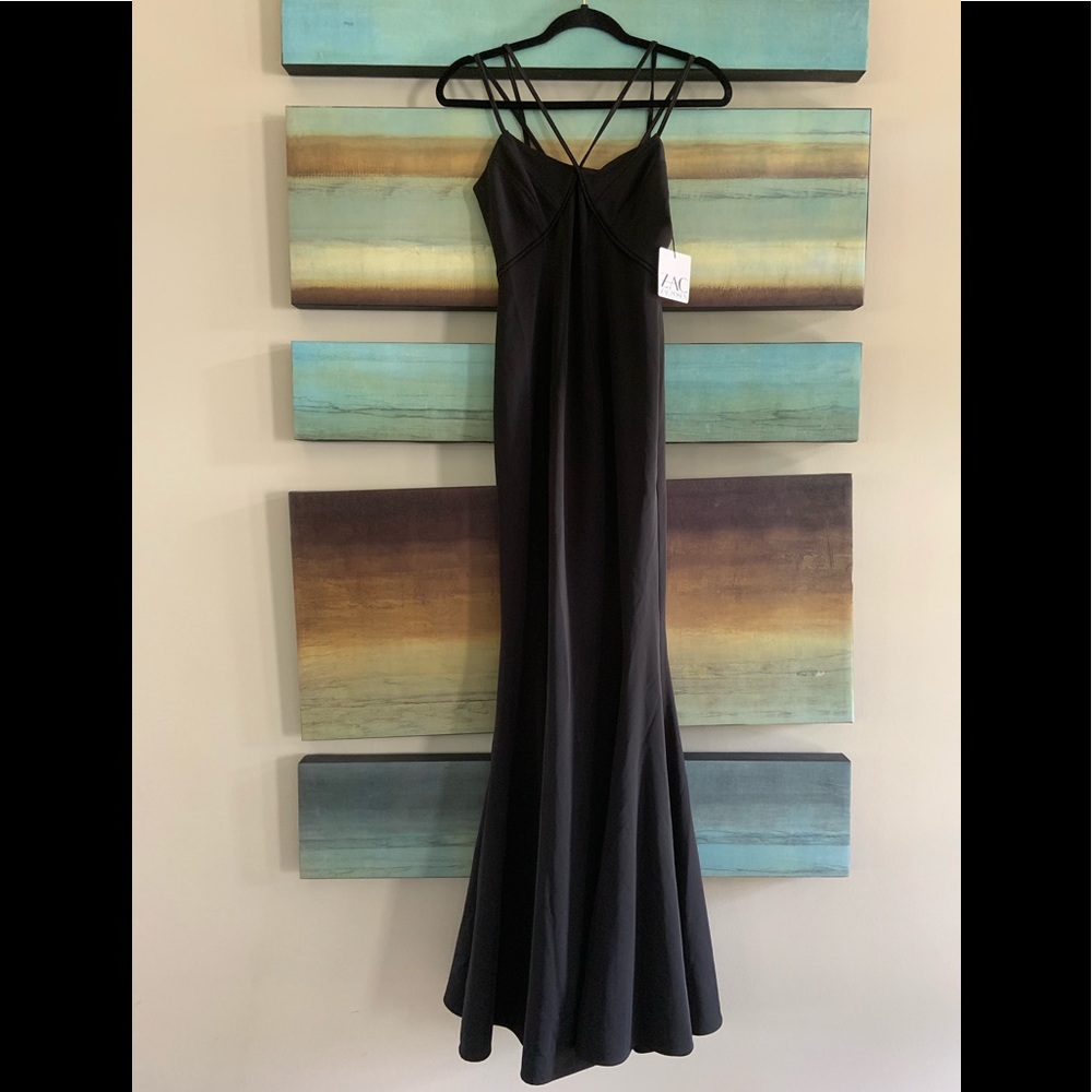 🔥ZAC Zac Posen | Spaghetti Strap Mermaid Gown